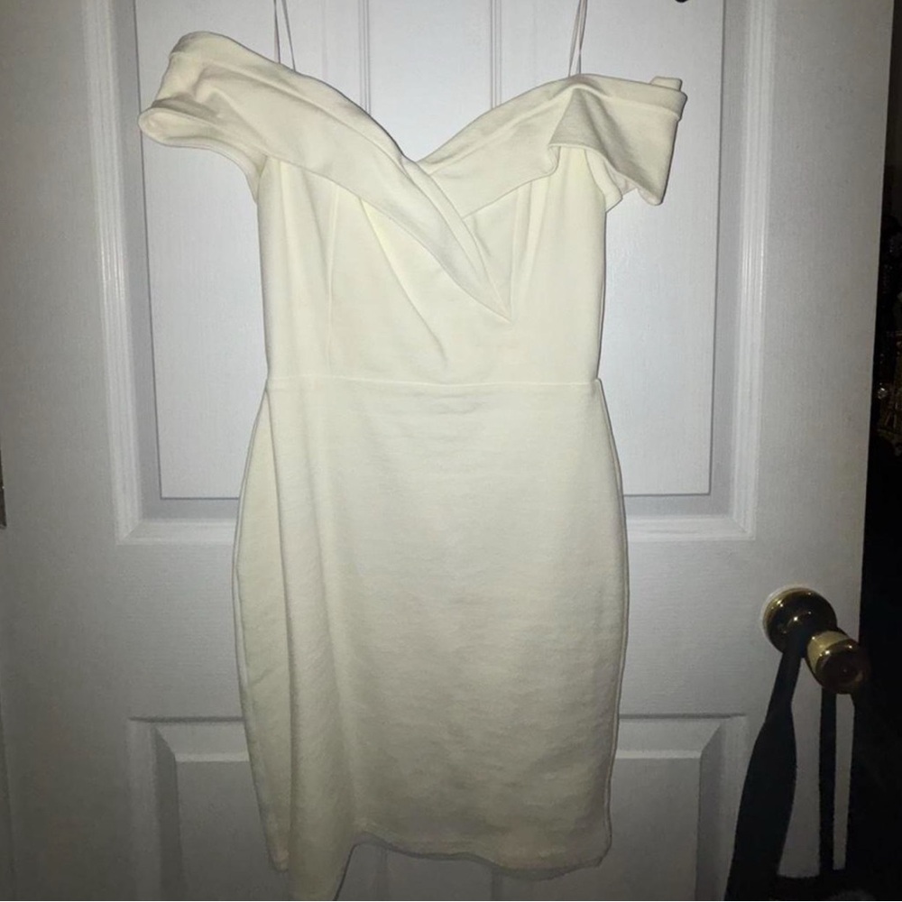 Windsor Strapless Cream Dress